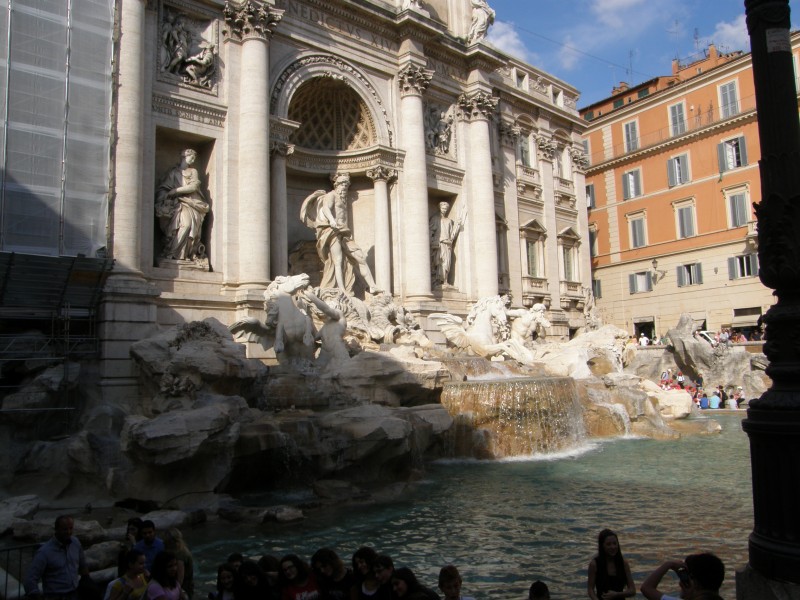 Roms største fontæne - Trevi