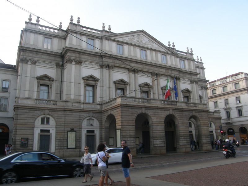 Teater i Milano Teatro alla scala