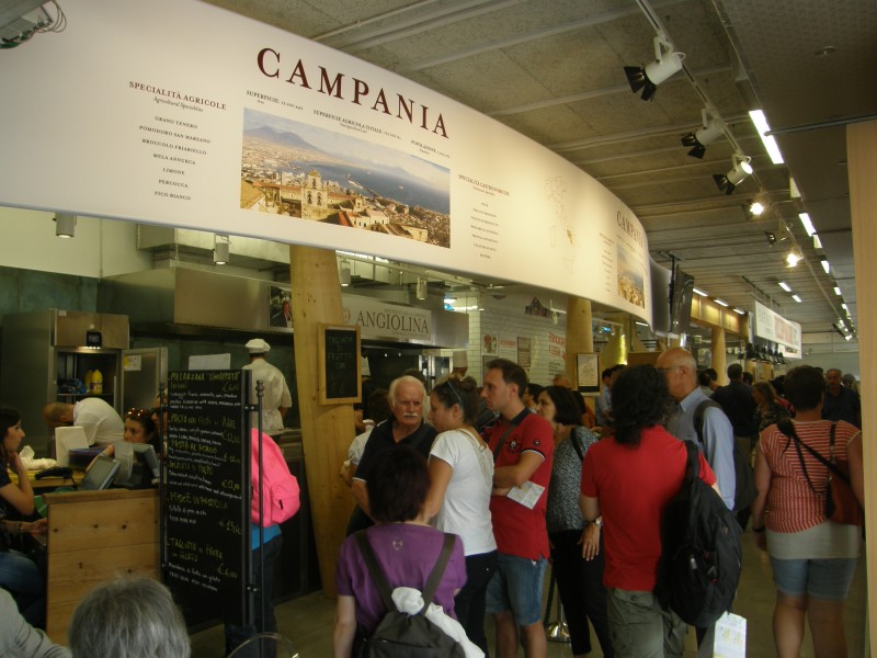 Regionen Campania på EXPO i Milano