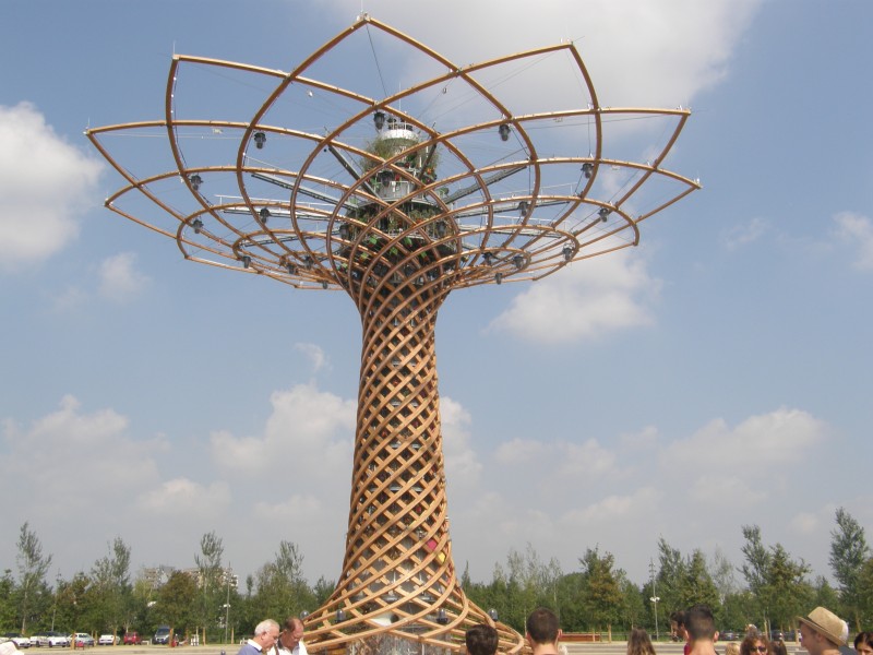 Livets træ "Albero della vita" på EXPO 2015