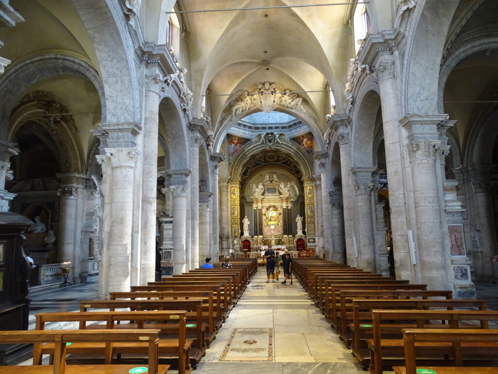 Santa Maria del Popolo på Piazza del Popolo i Rom