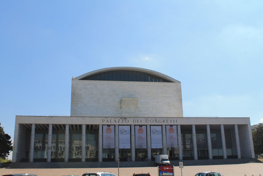 Palazzo dei Congressi i EUR i Rom