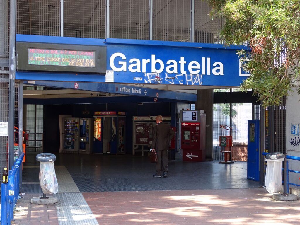 Garbatella metrostation