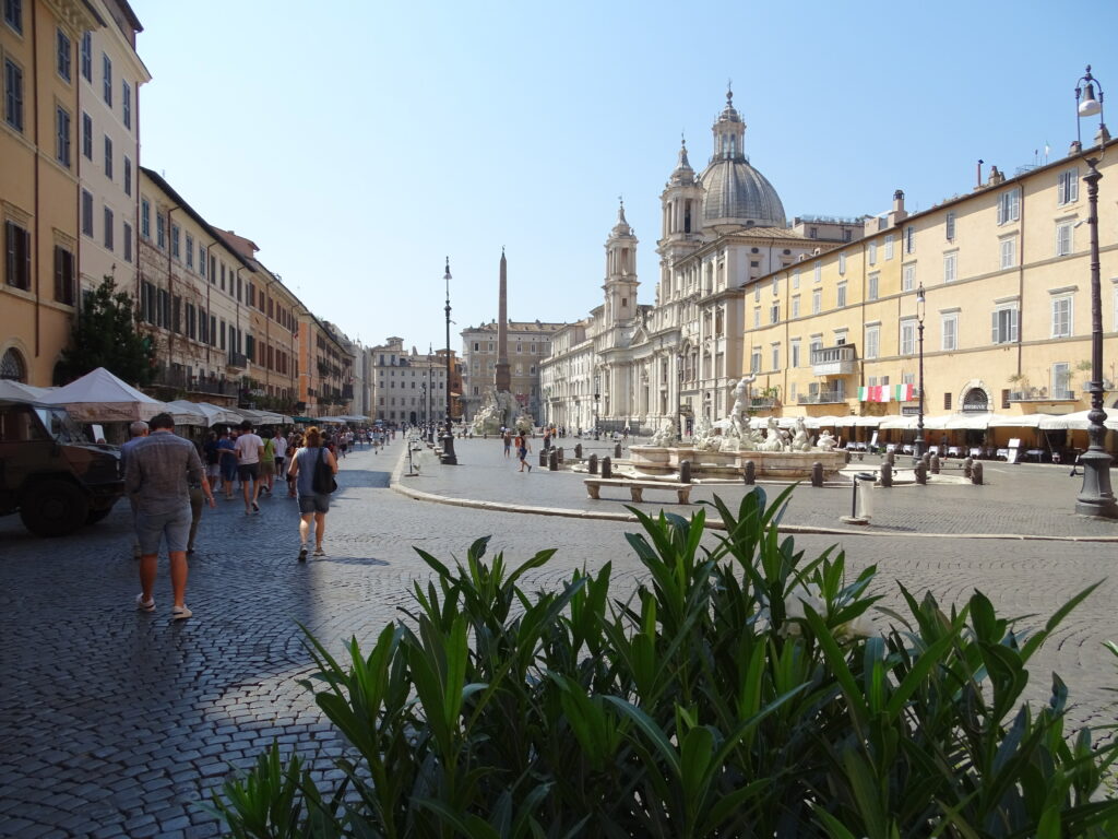 Piazza Navona - Roms ovale dagligstue