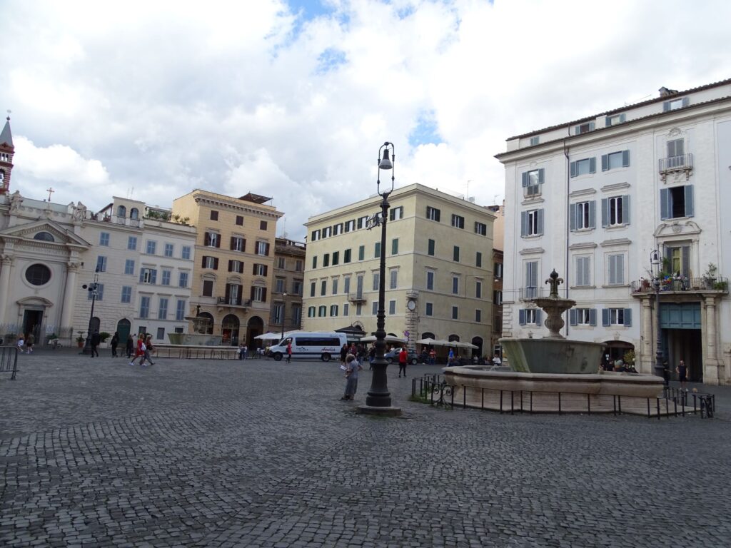 Den Franske Ambassade på Piazza Farnese i Rom