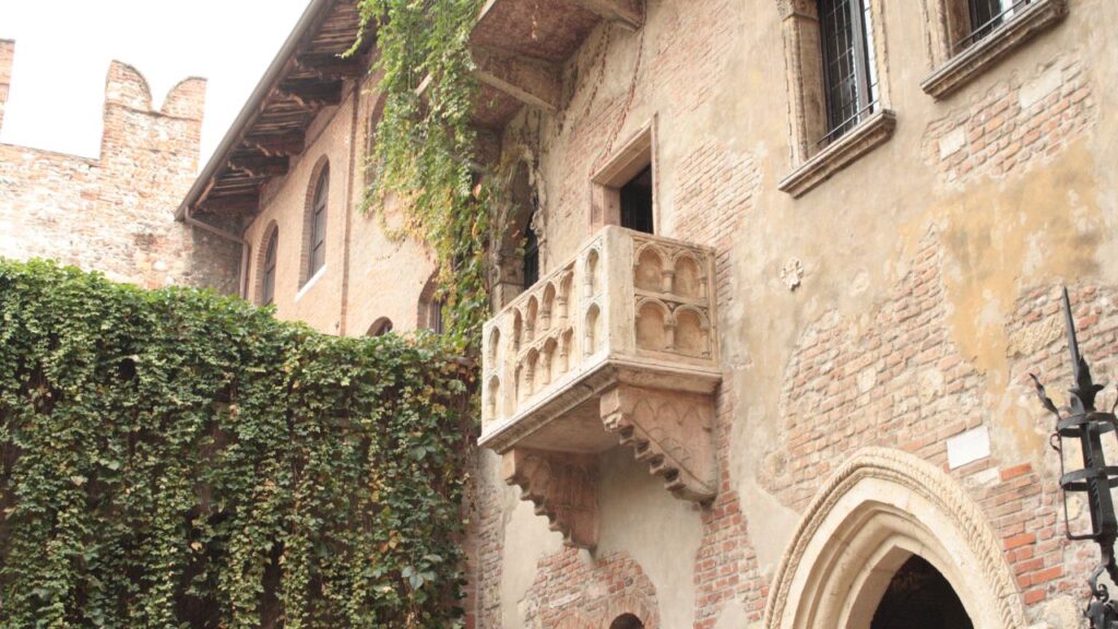 Julies balkon i Verona