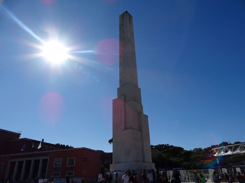 Foro Italico Mussolini obelisken