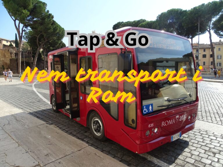 Tap & Go i Roms offentlige trafik