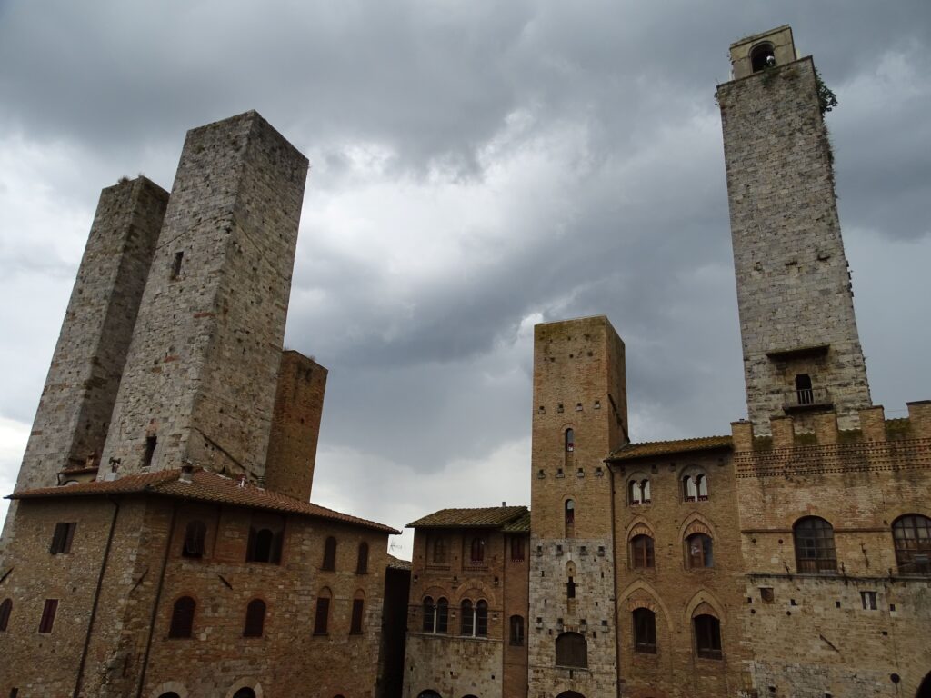 Tårnbyen San Gimignano i Toscana