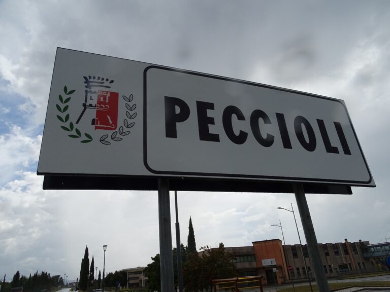 Peccioli i Toscana