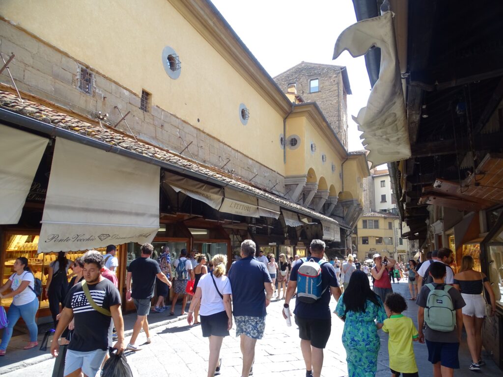 Ponte Vecchio guldsmede Firenze