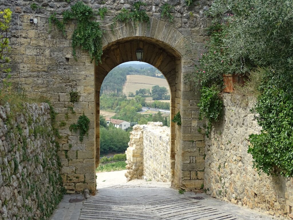 Porta di Ponente i Monteriggioni