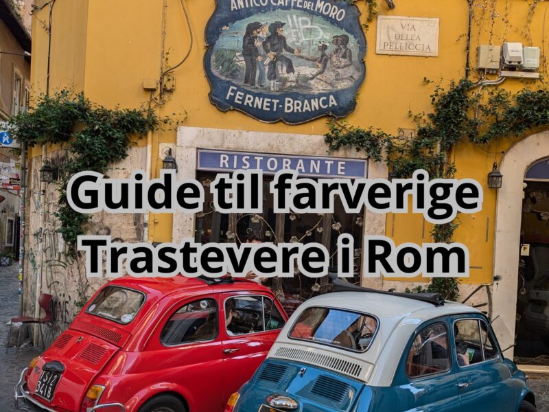 Guide farverige Trastevere i Rom