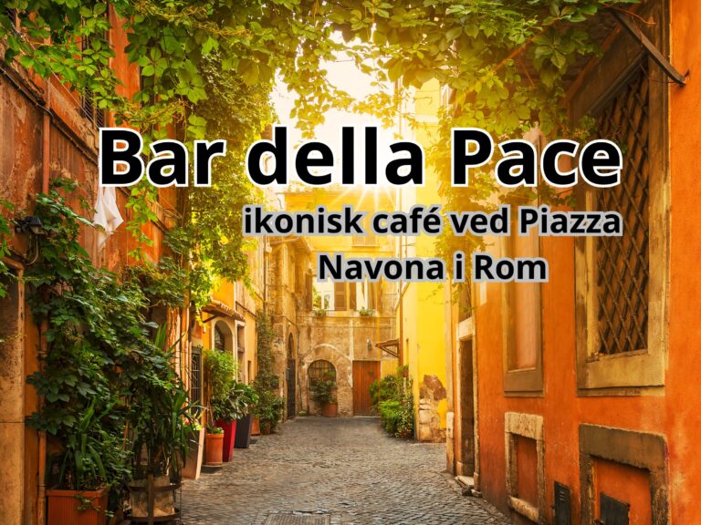 Bar della Pace i Rom – genåbnet efter 8 år