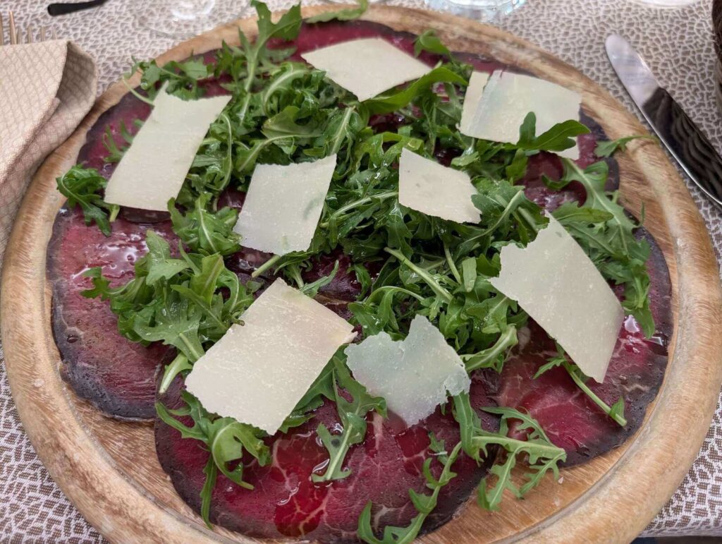 Italiensk forret - carpaccio