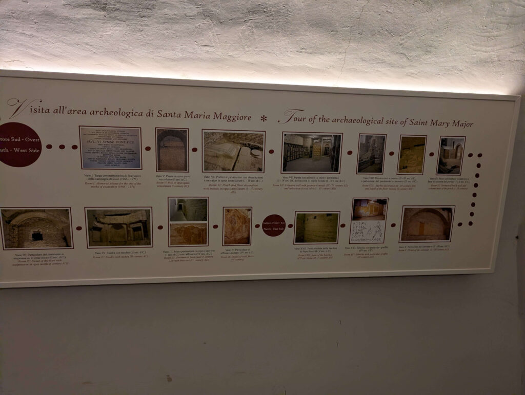 Arkæologisk område under Santa Maria Maggiore i Rom